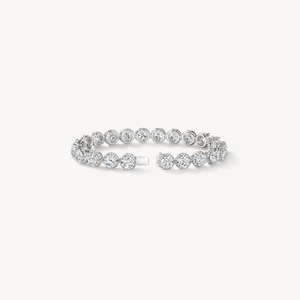 Timeless Hidden Halo Bracelet, , large