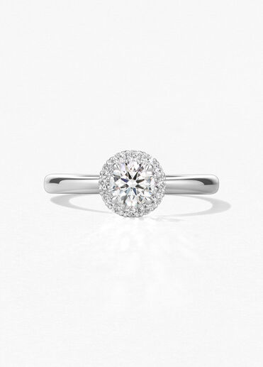 Vela Halo Ring, Platinum Vela Halo Ring, Platinum, large