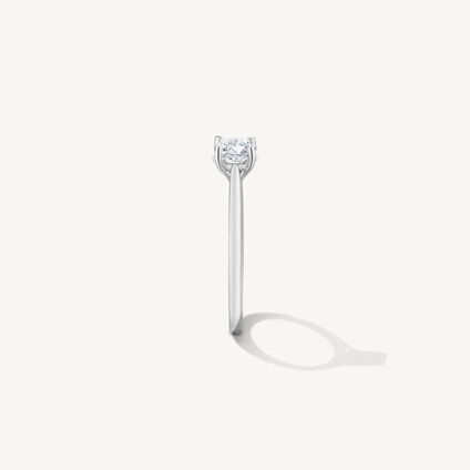 Camilla 4 Prong Engagement Ring, Platinum, large