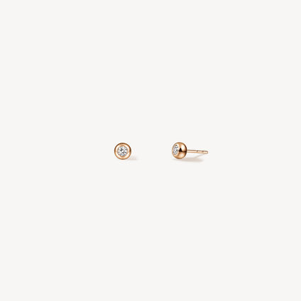 DREAM Drop Earrings - Large, 18K Rose Gold, large