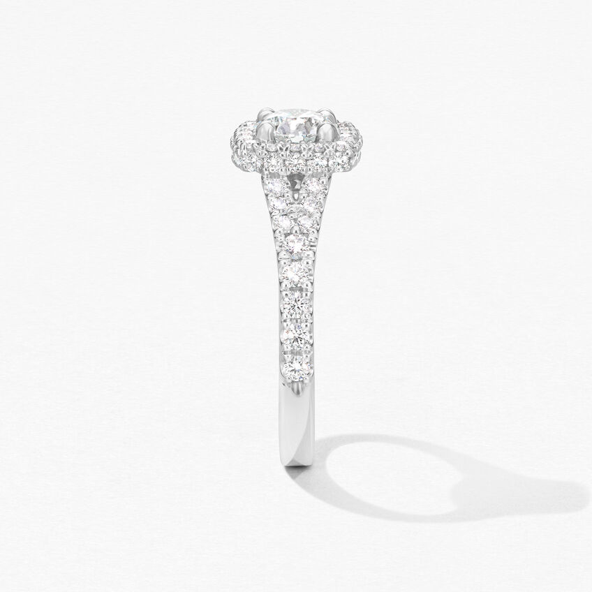 Acclaim Solitaire Engagement Ring Hearts On Fire