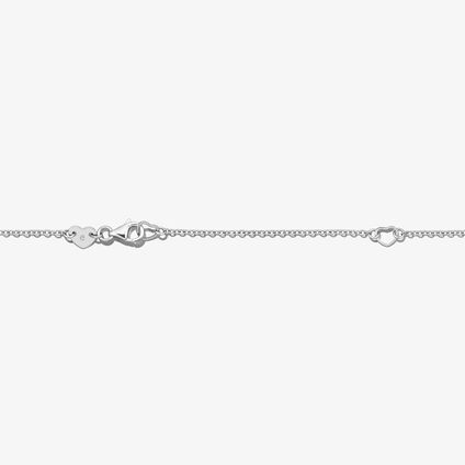 Signature Bezels By The Yard 3 Stone, 18K White Gold, large