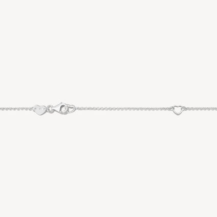 VELA French Cut Pav&eacute; Convertible Brooch, 18K White Gold, large